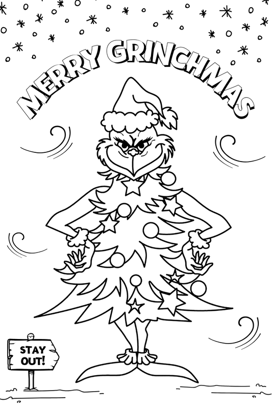 Creative Minds Activity Sheets "Merry Grinchmas" (Book Sold Separately)