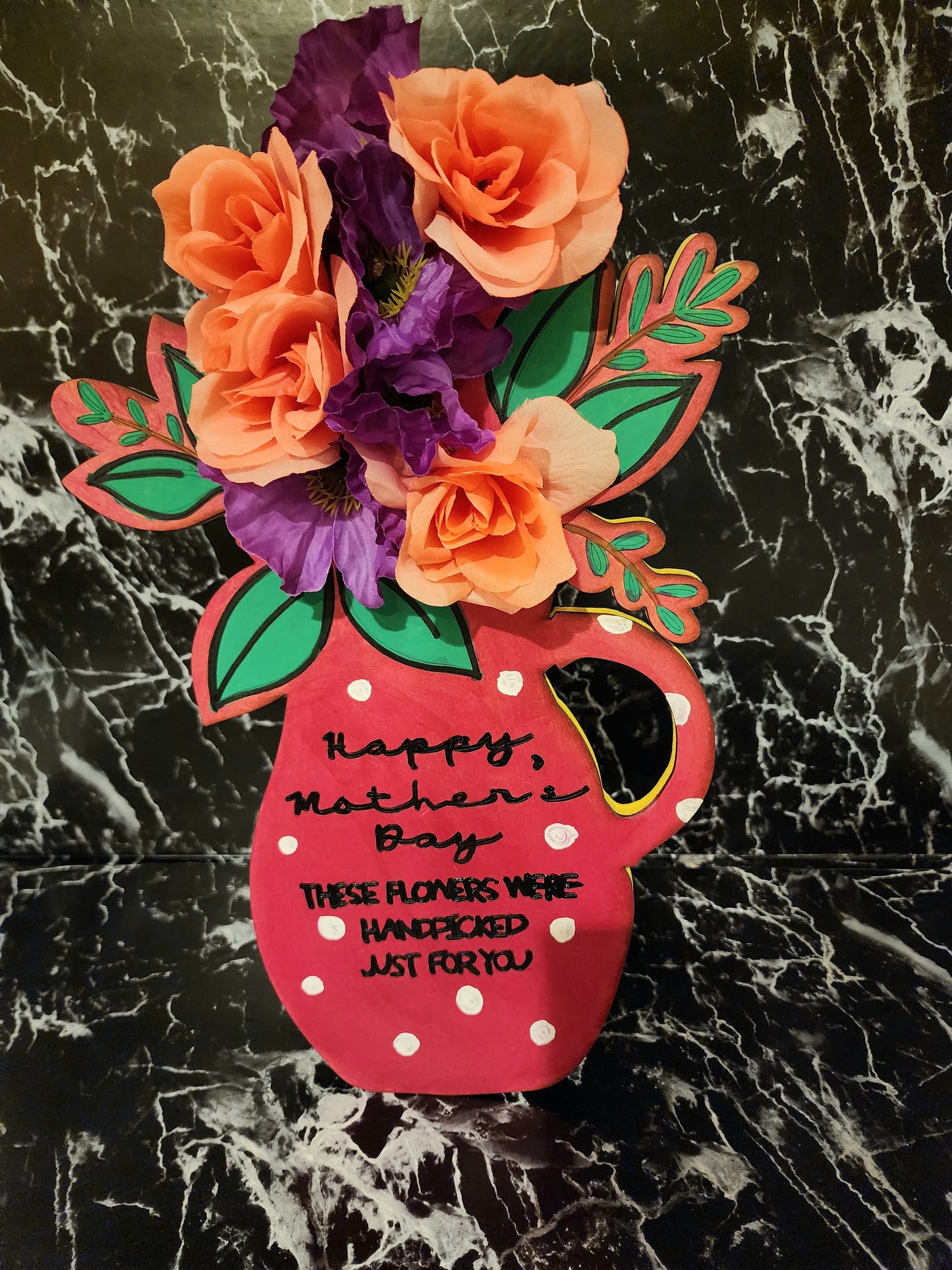 Flower Bouquet Wooden Kit