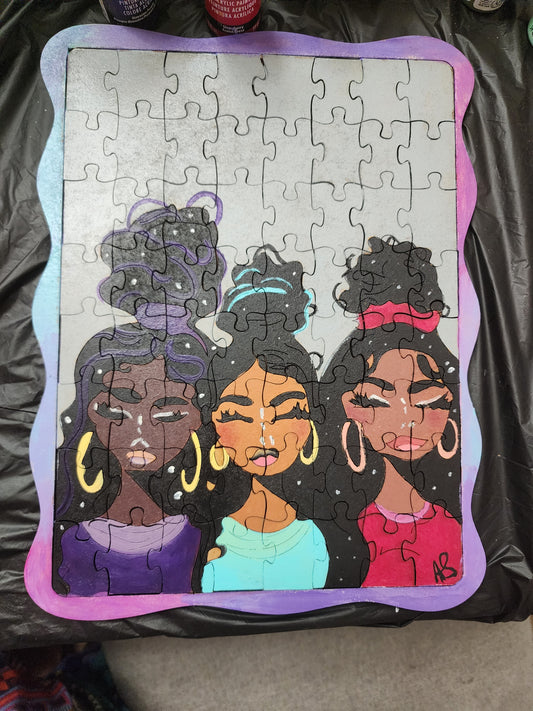 Gurlfriendz Wooden Paint Kit