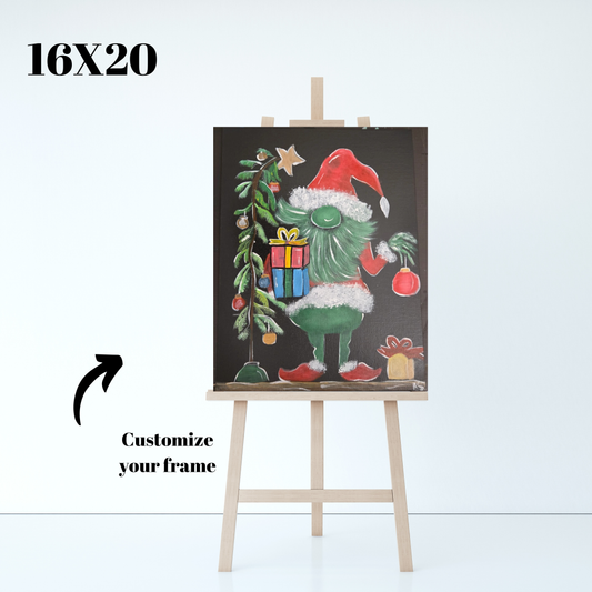 DIY Paint Kit "Gnome Who Stole Christmas"