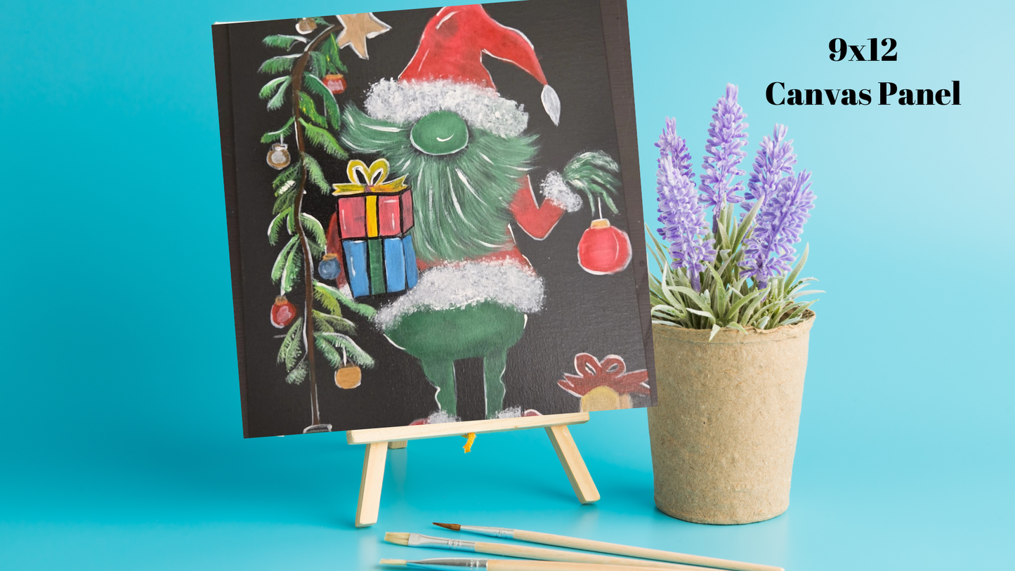 DIY Paint Kit "Gnome Who Stole Christmas"