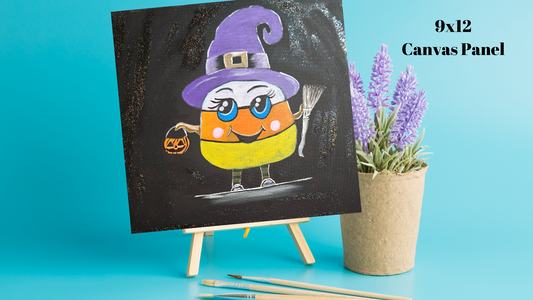 DIY Paint Kit "Halloween Candy Corn"