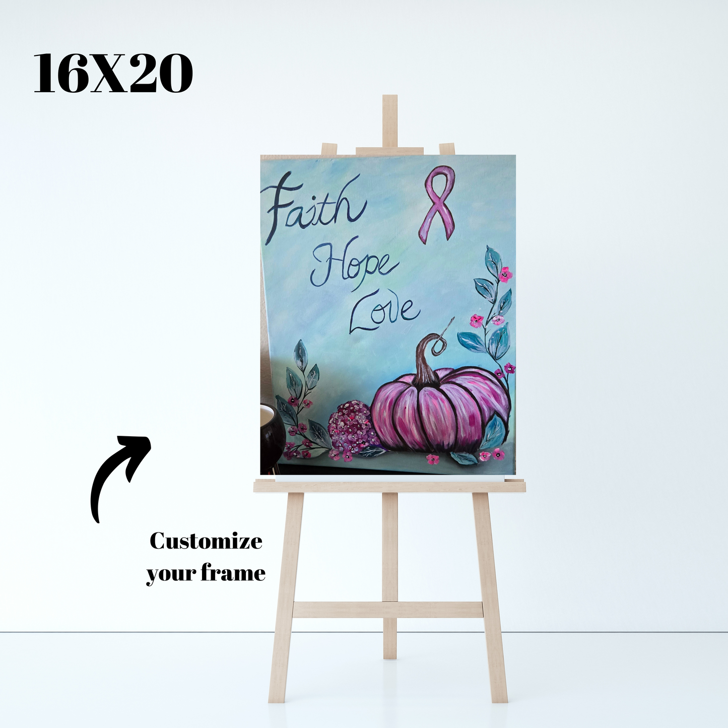 DIY Paint Kit "Pink October Blessing