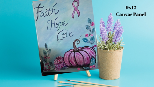 DIY Paint Kit "Pink October Blessing