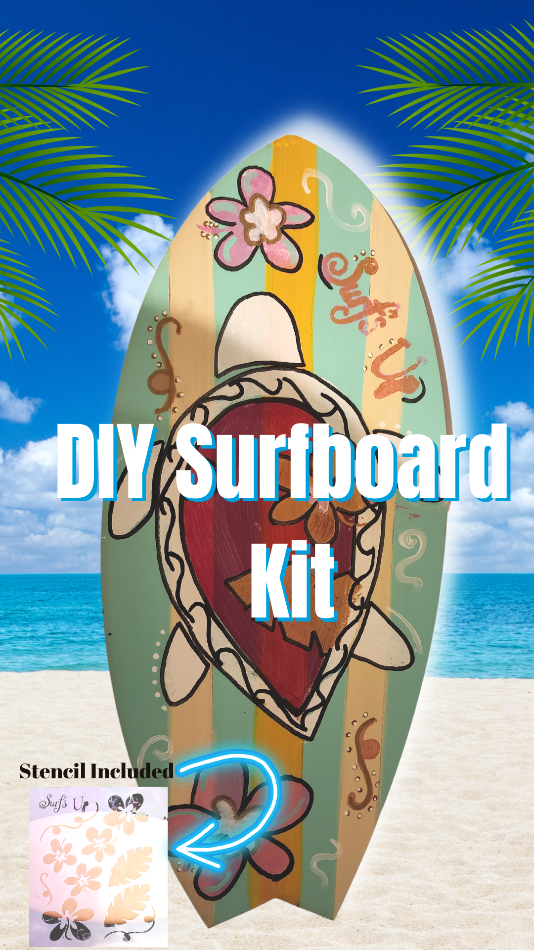 Surfboard Wooden Kit
