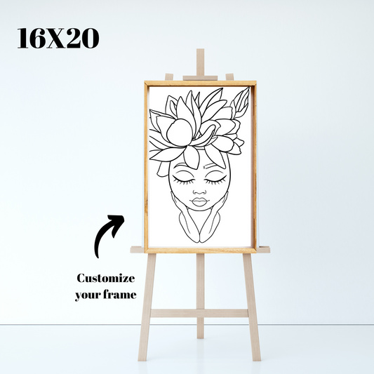 Free Style Paint kit "Blossom Girl