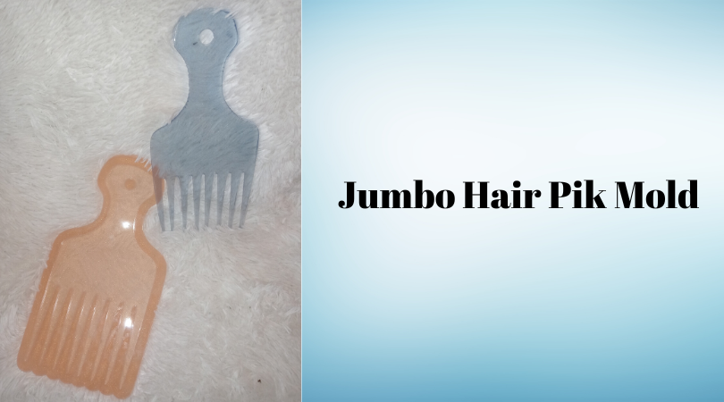 Jumbo Silicone Hair Pik Mold (No Physical Pik)
