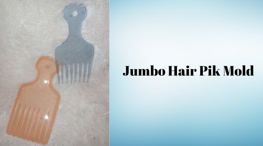 Jumbo Silicone Hair Pik Mold (No Physical Pik)