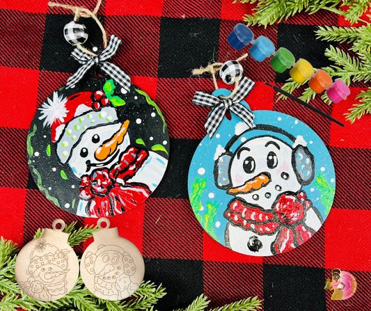 "Snowman" DIY Wooden Kit
