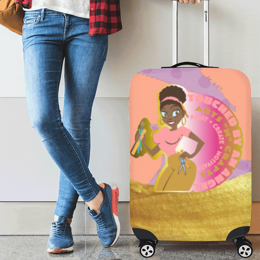 Community Healing Luggage Cover Luggage Cover /Medium 22"-25"