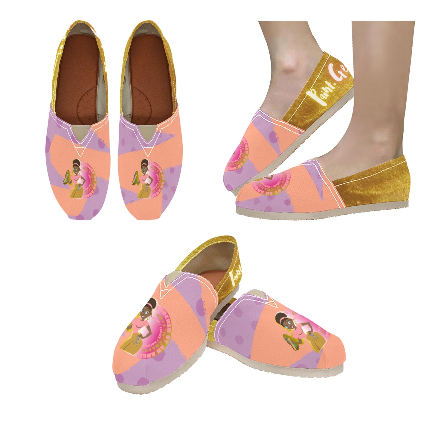 Walk With a Purpose Women's Classic Canvas Slip-On