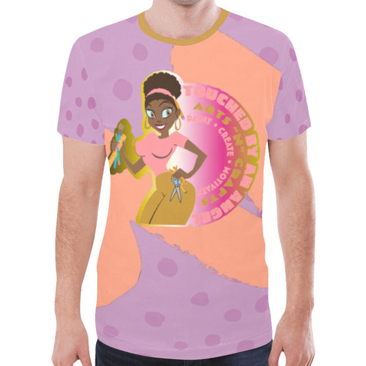 T-Shirt New All Over Print T-shirt for Men/Women's