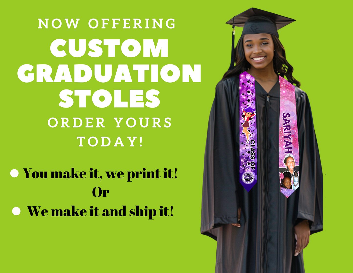 Shop Custom Stoles