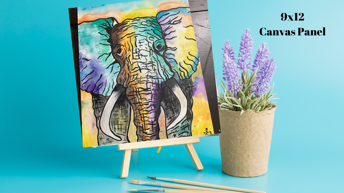 DIY Paint Kit " Elle the Elephant