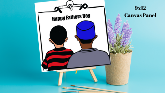 "Fathers Day" DIY Paint Kit