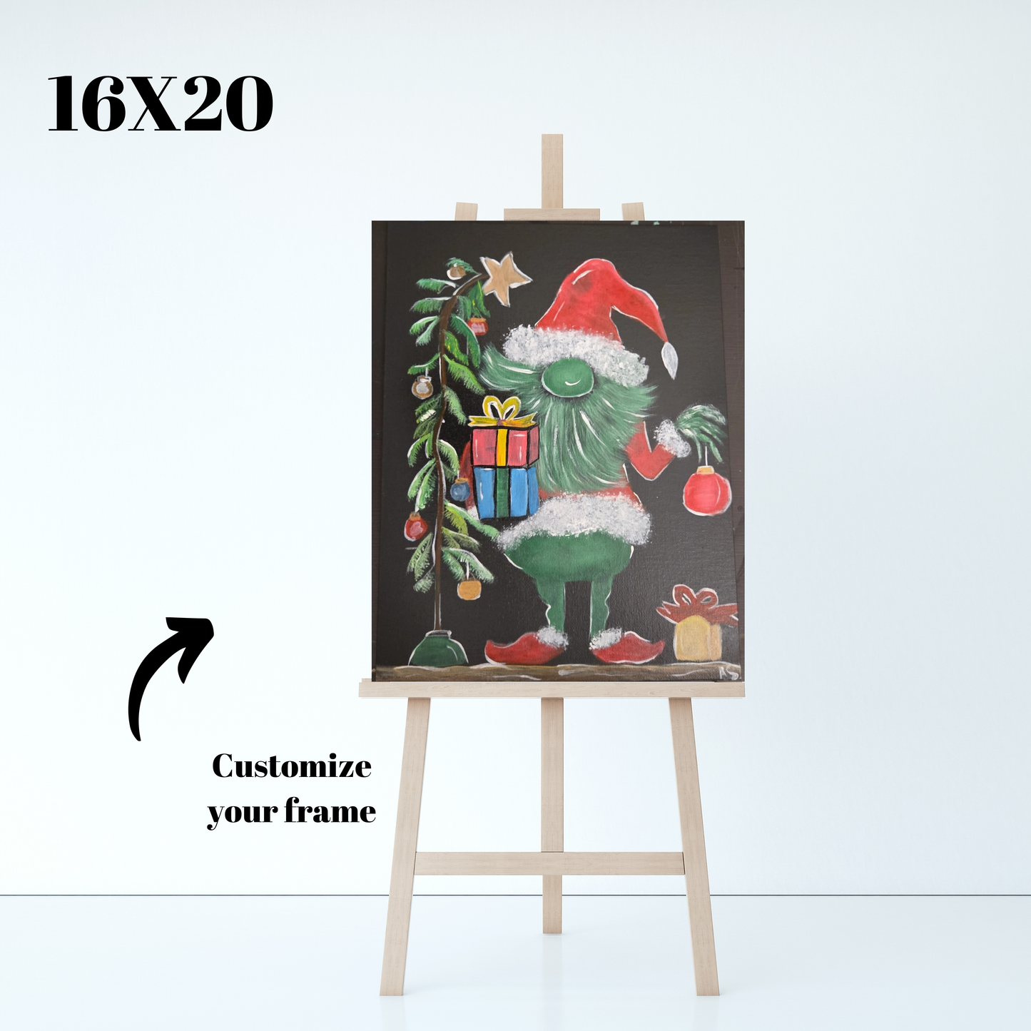 DIY Paint Kit "Gnome Who Stole Christmas"