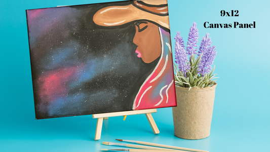 "Lady Galaxy" DIY Paint Kit