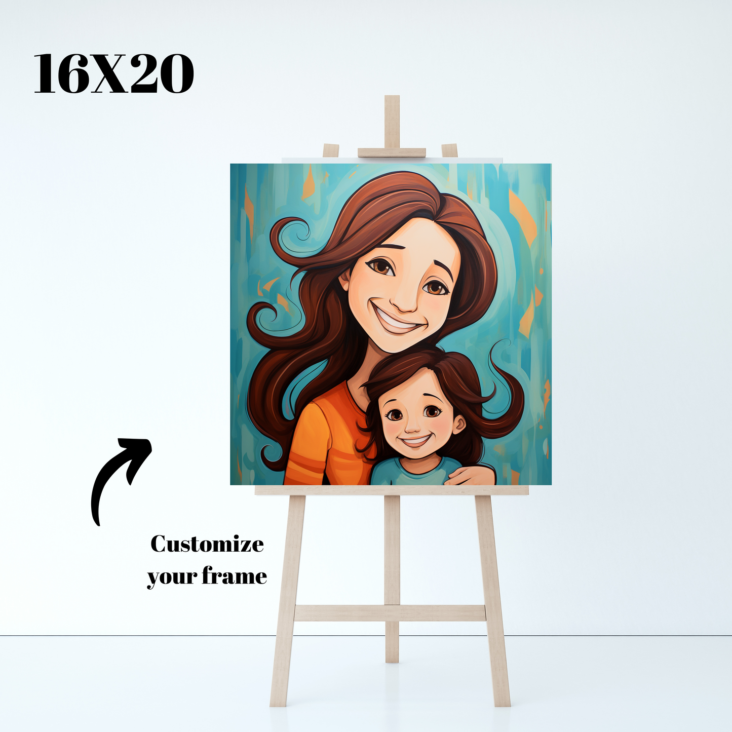 "Mother & Daughter" DIY Paint Kit