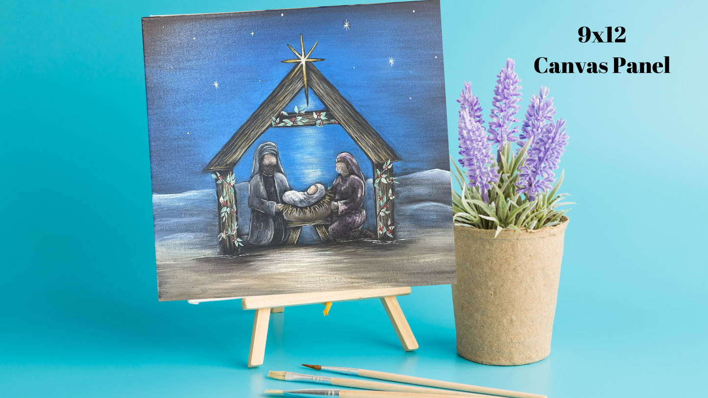 DIY Paint Kit " Nativity"