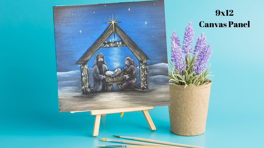 DIY Paint Kit " Nativity"