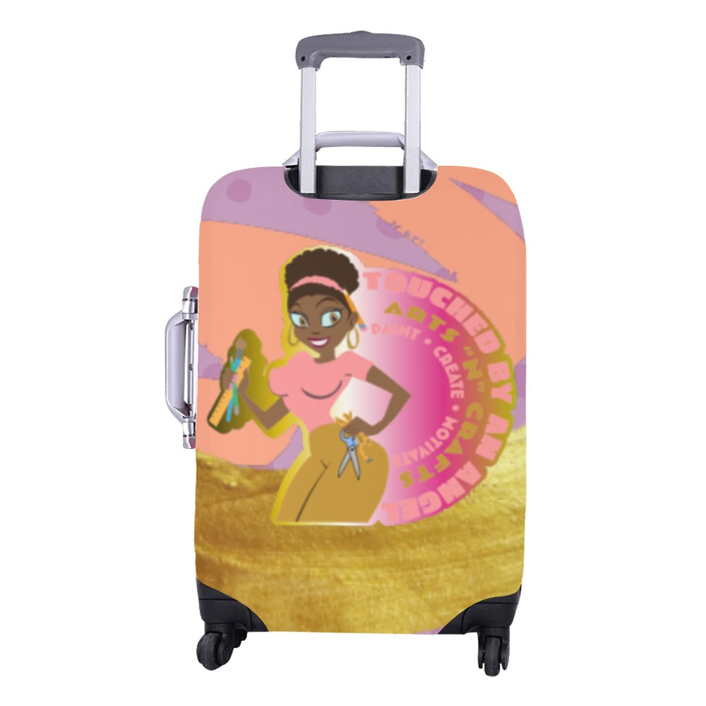 Community Healing Luggage Cover Luggage Cover /Medium 22"-25"
