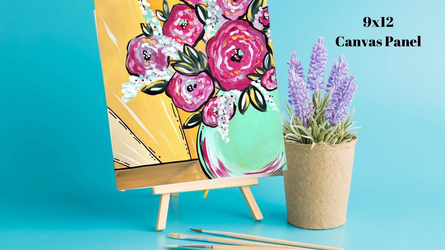 “Flower Fest” DIY Paint Kit