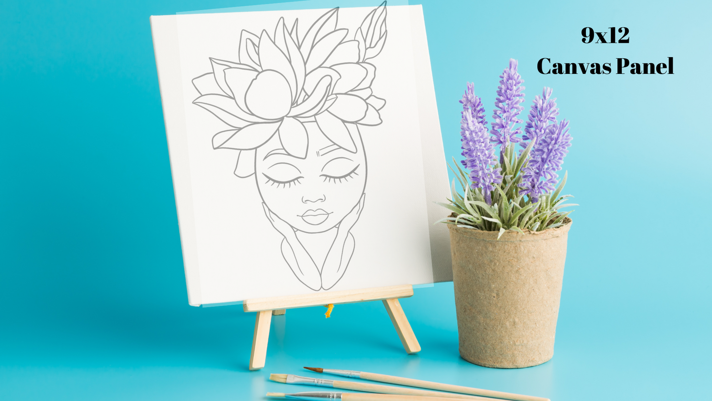 Free Style Paint kit "Blossom Girl