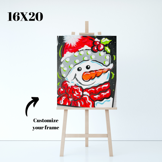 "Joyful Snowman" DIY Paint Kit