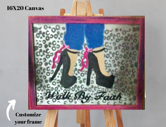 Walk By Faith Numbered Paint Kit