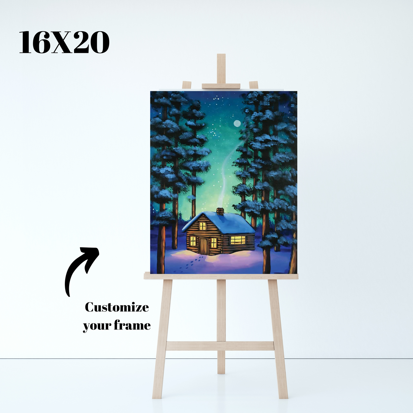 "Warm Winter Cabin" Virtual Paint Kit